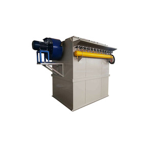Colector de Polvo por Pulso Personalizado de Acero al Carbono/Acero Inoxidable con Velocidad de Filtración Mínima de 0.7-1.2 mm para Eliminación Central de Polvo Industrial - Product Image 1