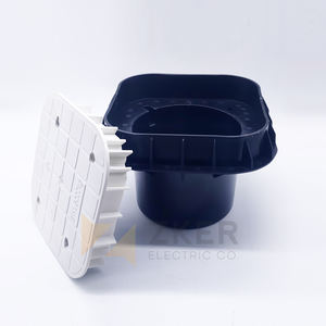 Boîte de jonction électrique ronde 86mm x 86mm x 50mm pour puits de terre en béton / Pid - Product Image 2