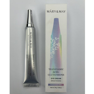 เมอรี่ เมย์ MARY&MAY ครีมบำรุงรอบดวงตา บีลีฟ อิน ทรูธ ทรานเน็กซามิก แอซิด+กลูต้าไธโอน 30 กรัม 1.05 ออนซ์.เมอรี่แอนด์เมย์ เมอรี่ แอนด์ เมย์ - Product Image 1