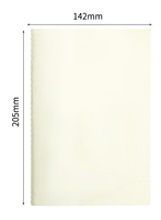 Carnet A4 personnalisé HQB, reliure filée, 40 feuilles, logo gaufré, papier kraft imprimé, reliure cousue, bloc-notes d'écriture – Vente directe usine
