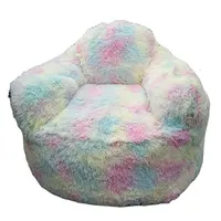 Buy Kidzy Leatherette Kids Bean Bag with Beans in Rainbow Multi Colour at  44 OFF by Spacex  Pepperfry