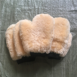 Gants <span class=keywords><strong>de</strong></span> nettoyage <span class=keywords><strong>de</strong></span> voiture en peau <span class=keywords><strong>de</strong></span> mouton, <span class=keywords><strong>laine</strong></span> <span class=keywords><strong>de</strong></span> mérinos - Product Image 4