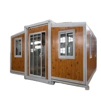 Maison modulaire moderne préfabriquée de luxe de 20 pieds Conteneur extensible avec porte en acier Fenêtre en aluminium Modèle 3D de chambre à coucher de 40 pieds bon marché Chine