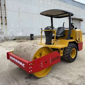 Venta caliente Usado Dynapac CA134 Road Roller Rodillo vibratorio de tambor con un solo componente de núcleo del motor Artículo de Venta caliente barato - Product Image 2