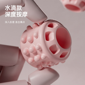 Bâton de massage à picots en plastique pour yoga, soulagement des fascias, santé, fitness, mise en forme corporelle, unisexe - Product Image 4