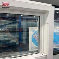 Mur-rideau en verre trempé creux pour salle de bain moderne, cuisine, salon et extérieur