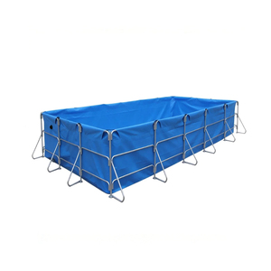 <span class=keywords><strong>สระ</strong></span>ว่ายน้ำพับได้ Keyubo 12000L ทนทาน กันน้ำ ผลิตจากผ้าใบ PVC คุณภาพดี ขายดี พร้อมโครงเหล็กทรงสี่เหลี่ยมเฉียง ใช้เป็นบ่อเลี้ยง<span class=keywords><strong>ปลา</strong></span>ทิลาเปียได้ - Product Image 3
