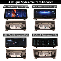 Unité principale d'autoradio Android pour BMW Série 6 3 Génération F06.F12.F13 Écran Audio Stéréo avec CPU Qualcomm