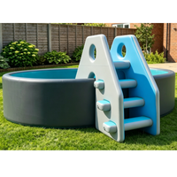 Échelles de piscine gonflables en promotion usine, piscine gonflable portable hors sol en Drop Stitch pour baignade familiale en extérieur