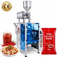 Machine d'emballage entièrement automatique pour sachets de 1 kg de liquides, pâtes, sauces, piments, moutarde, huile d'olive