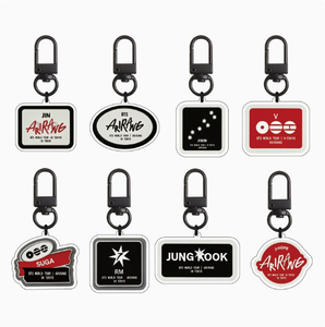 Portachiavi in acrilico del nuovo album World Tour - Merchandise ufficiale, regalo perfetto per i fan di V, J-Hope e <span class=keywords><strong>SUGA</strong></span> - Product Image 1