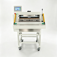 Machine d'emballage automatique à film à bulles d'air haute vitesse électrique pour l'emballage alimentaire avec système de pochettes en polyéthylène