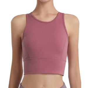 Vente flash : Hauts de yoga pour femmes, vêtements de sport à séchage rapide, respirants, en maille, tissu tricoté pour la course à pied - Product Image 1