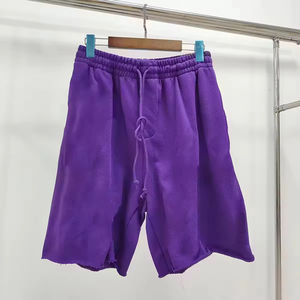 Shorts <span class=keywords><strong>en</strong></span> coton 100% de qualité supérieure, imprimés <span class=keywords><strong>en</strong></span> relief, streetwear décontracté, shorts déchirés, pantalons de survêtement pour hommes, shorts <span class=keywords><strong>en</strong></span> denim pour hommes - Product Image 6