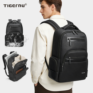 Mochila Antifurto Tigernu para Laptop de 15,6 Polegadas, Mochila de Viagem Impermeável, Bolsas Escolares Masculinas, Bolsas de Bagagem para Homens - Product Image 1