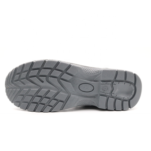 Chaussure de sécurité en cuir noir Tiger Master CE antidérapante, résistante à l'huile et à l'eau, avec embout en acier, anti-perforation, antistatique pour hommes, construction - Product Image 2