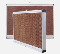 Système de refroidissement pour ferme avicole paroi de refroidissement par évaporation d'eau pour serre poulet porc bétail