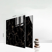 Carreaux de sol en porcelaine brillante effet marbre 800x800mm, durables et résistants à l'usure, pour salle de bain et salon (vente en gros)
