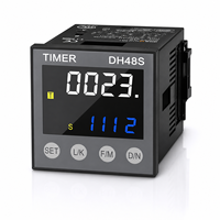 AC/DC 220V 380V 24V DH48S-S 延时继电器开关 0.01S-99990H 工业数字可编程定时器 1Z 2Z AC DC