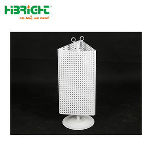 Tùy Chỉnh MDF Slatwall Xoay Hiển Thị Đứng Với LED - Product Image 3