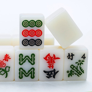 Custom Jade <b>Mahjong</b> <b>Set</b> Medium Large Size Handmade For Home Use Gift Wholesale - Product Image 1