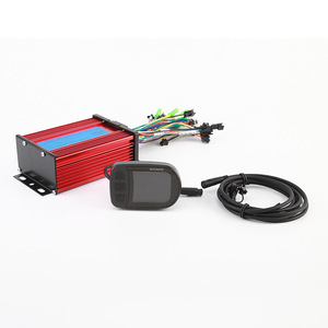 Kit de pantalla WXGN202 rojo de 9 tubos + kit de controlador de 9 tubos, 36V/48V/60V/72V, 450W/500W universal para bicicleta eléctrica L895 - Product Image 5