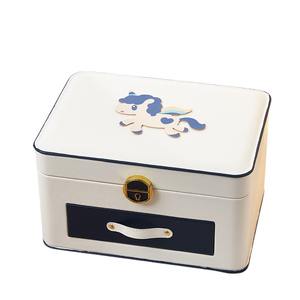 Boîtes de rangement à bijoux Ele Queen EQ998 personnalisables avec logo, grande capacité, multi-couches, lavables, design rectangulaire moderne, pour colliers et bagues - Product Image 5