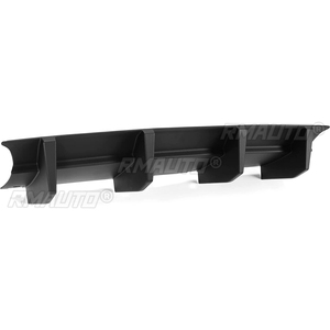 Difusor de Parachoques Trasero Estilo Aleta de Tiburón para Dodge Challenger GT SXT Plus 2015-2023, Spoiler con Divisor de Labio, Negro Mate, Estilo Fibra de Carbono - Product Image 2