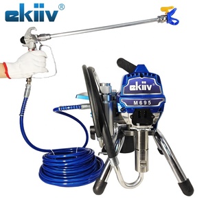 EKIIV Water-<strong>Cooled</strong> Airless Spray Pump Thermal Protection System Auto Shutoff Overheating for Thick Fireproof Paint Application - Product Image 6