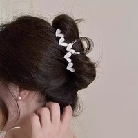 Pince à Cheveux en Acrylique Cœur d'Amour, Simple, Colorée, avec Cristaux, Grande Taille, Personnalisable, pour l'Été