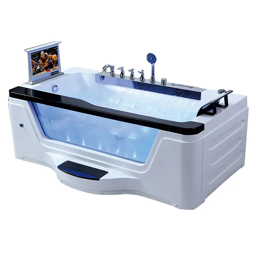 Modern bathroom indoor dimensions baths big massage acrylic bathtubs jet whirlpool bathtub with seat