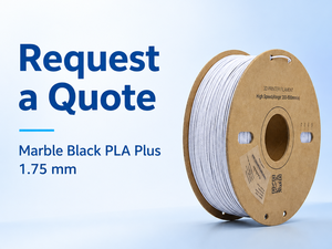 Marmor Schwarz PLA Plus Filament 1,75mm 1kg Yiqiu3D Marmor-Wirbel 3D-Drucker Filament für Bambu Lab X1 - Product Image 6