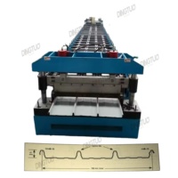Mesin Pembentuk Gulungan Atap Otomatis 700 Klip Lock Metal Colored Steel untuk Genteng Dinding & Atap