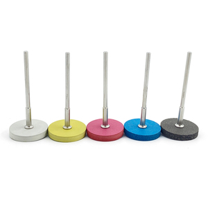 Outils dentaires 3*22mm roues de polissage en caoutchouc diamant pierre tête de meulage pour zircone porcelaine <span class=keywords><strong>céramique</strong></span> couronnes polissage - Product Image 3