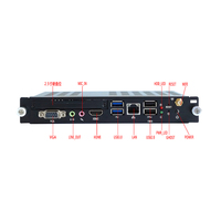 2026 ELSKY Penjualan Panas Murah OPS9950 DDR4 RAM Mini PC dengan Kartu OPS Prosesor Generasi ke-7 dan ke-8 1*LAN Barebone PC