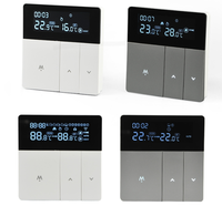 Thermostat d'ambiance WiFi programmable avec application Tuya pour la programmation, la surveillance de la température et la gestion du chauffage de chaudière pour les maisons