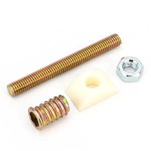 Conector Cuatro en Uno Hw M8, Tornillo para Muebles, para Ensamblaje de Camas, Soporte para Muebles Modulares - Product Image 3