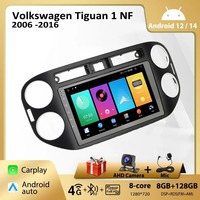 Radio de Coche 2Din de 9 Pulgadas para Volkswagen Tiguan 1 NF 2006-2016, Android Auto, CarPlay, Multimedia, GPS, Navegador, Auto DSP, Estéreo, Mirror Link