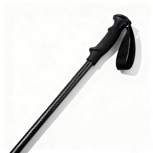Bâton de randonnée réglable en fibre de carbone haute résistance pour la randonnée et les sports de plein air, tissage en fibre de carbone - Product Image 3