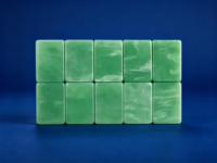 Mahjong authentique américain de luxe, 160 tuiles, moderne, portable, de haute qualité, écologique, résistant à l'eau, durable, en acrylique, 4 couches