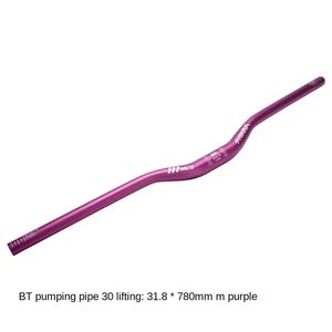 Manubrio de <span class=keywords><strong>Bicicleta</strong></span> de Montaña de Aleación de Aluminio 31.8x780mm, Cross-Country, Speed Drop, Elevación Horizontal, Alargamiento HB-MC9 China - Product Image 6