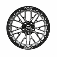 Jantes NJQS personnalisées Drag Beadlock 5x120.65 5x120 pour voitures de sport, 17 et 18 pouces, Beadlock pour Corvette C7 Z06 C8 Zr1