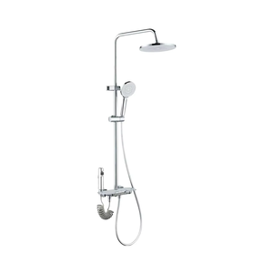 Offre Spéciale d'Europe et d'Amérique Chrome Robinet de douche à jet de pluie à poignée unique Valve en céramique en laiton de haute qualité - Product Image 1