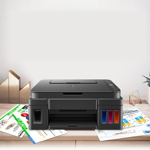 Multifonctionnel pour imprimante jet d'encre G3810 C Anon - Encre rechargeable, sans fil, impression/photocopie/numérisation couleur A4 en stock - Product Image 4