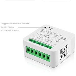 Module de commutation intelligent Wi-Fi Matter, relais de protection, contrôle sans fil HomeKit, compatible avec HomeKit, Alexa, Google <span class=keywords><strong>Home</strong></span>, SmartLife - Product Image 3