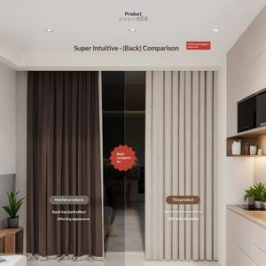 <span class=keywords><strong>Rideau</strong></span> en chanvre tissé double face à occultation totale, écologique, pour lucarne intégrée, fini, pour chambre à coucher, style moderne simple crème, Shaoxing - Product Image 3