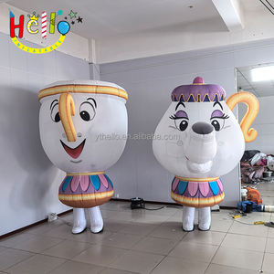 Funtoys Tea-Pot Mascot Costume Inflable Cartoon Furniture Cosplay para Halloween Christmas Performance Prop Adult <span class=keywords><strong>Parade</strong></span> - Product Image 6