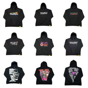 Sudaderas con Capucha de Invierno y Otoño 100% Algodón, Corte Holgado, Felpa, Estampado Digital, Antiencogimiento, Estampado Gráfico, Alta Calidad para Hombre - Product Image 2