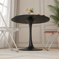 Table basse moderne en bois massif nordique durable pour le salon