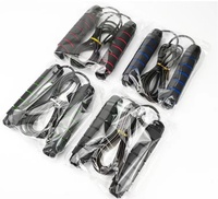 Vente en gros de corde à sauter en métal en aluminium pour exercice de fitness corde à sauter à vitesse rapide sans enchevêtrement réglable